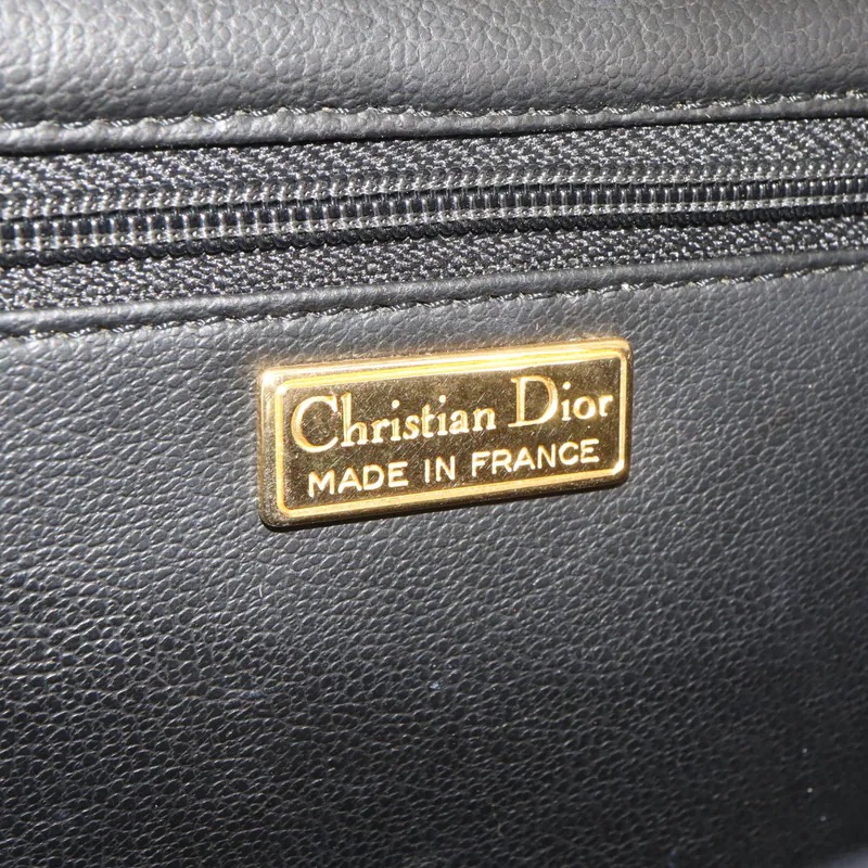 Christian Dior CD Logo 2way Flap Shoulder Bag