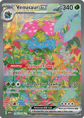 Pokemon TCG Scarlet & Violet 151 - Venusaur EX-198/165