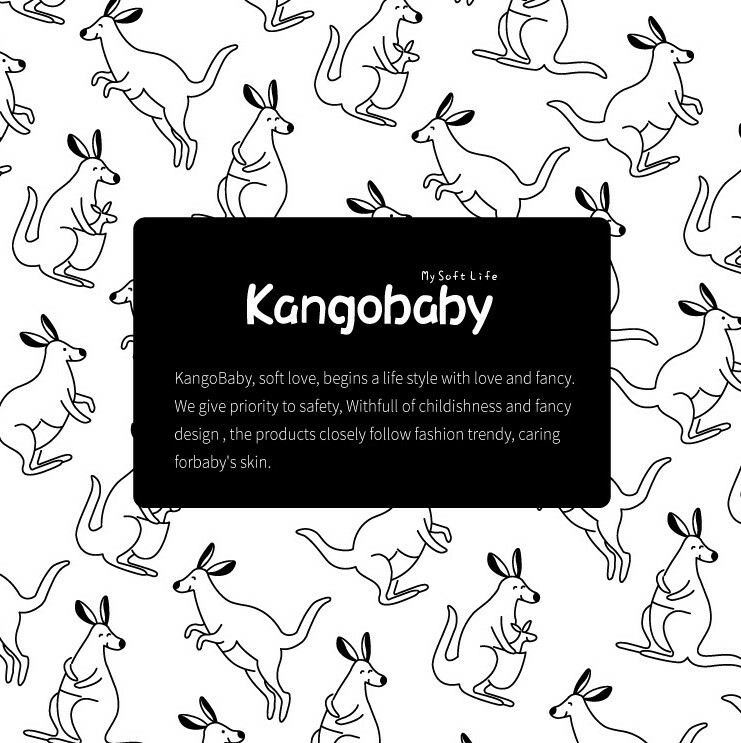 Kangobaby嬰兒竹纖雙層大紗巾 - 1條裝