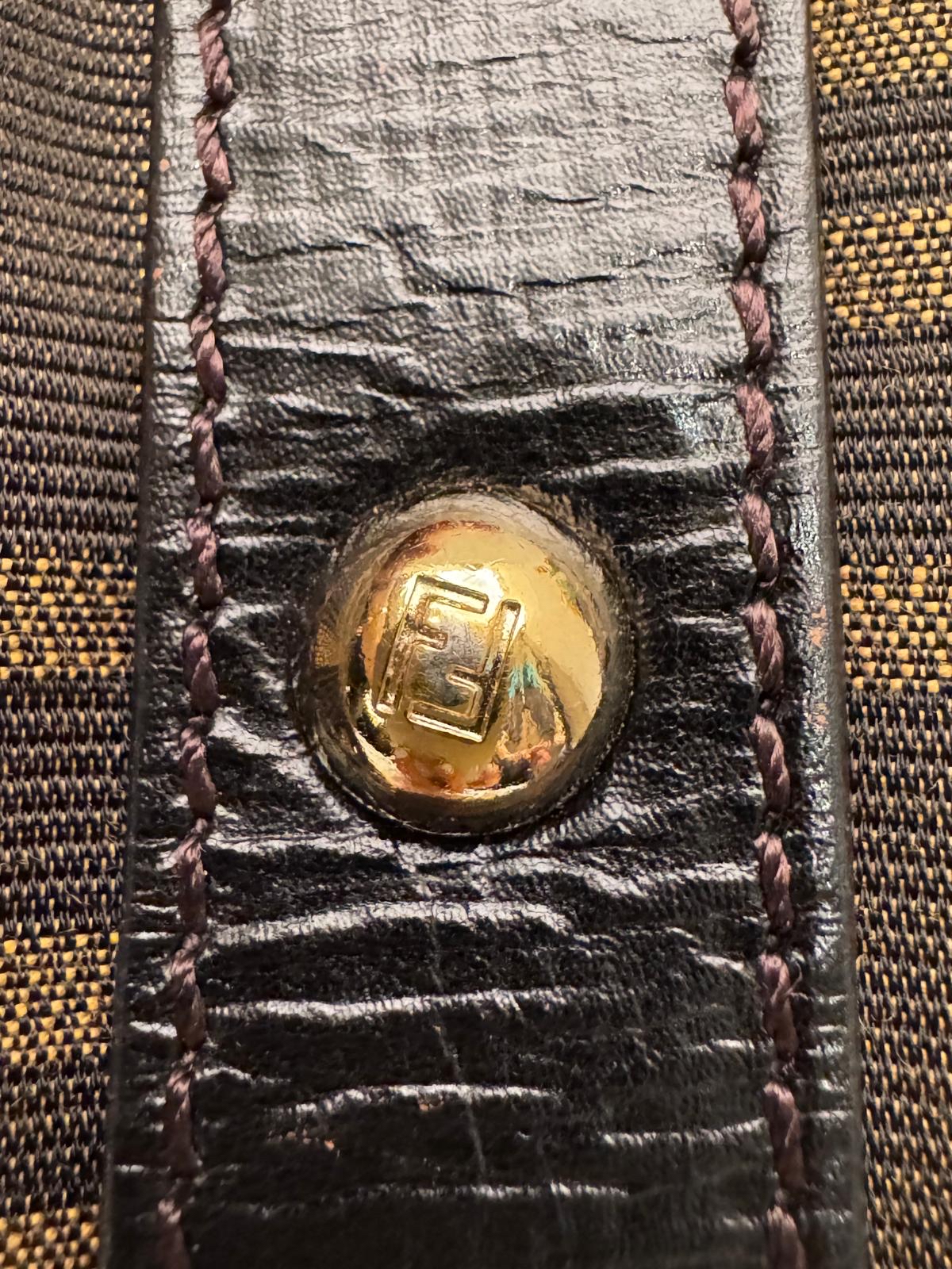 Fendi Zucca Print Canvas Magic Bag