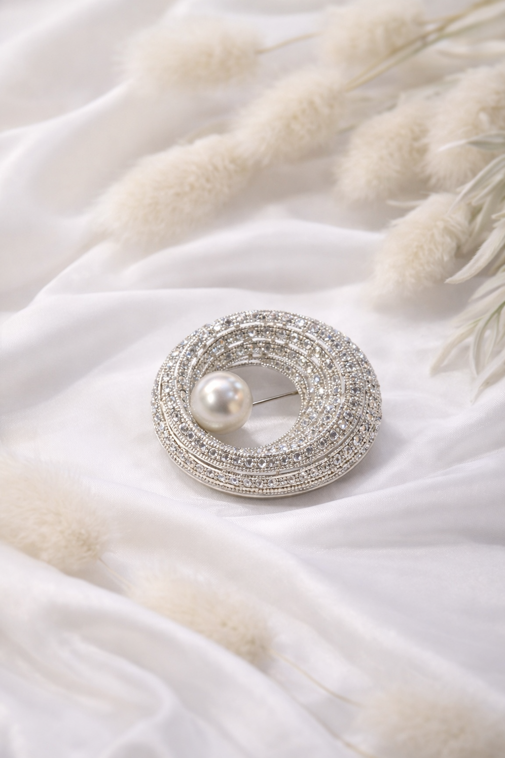 Swarovski Oval Brooch
