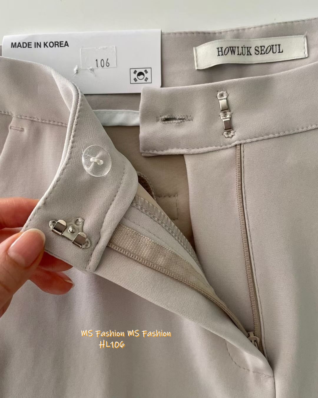 HL106 韓國🌼Howluk九分西褲