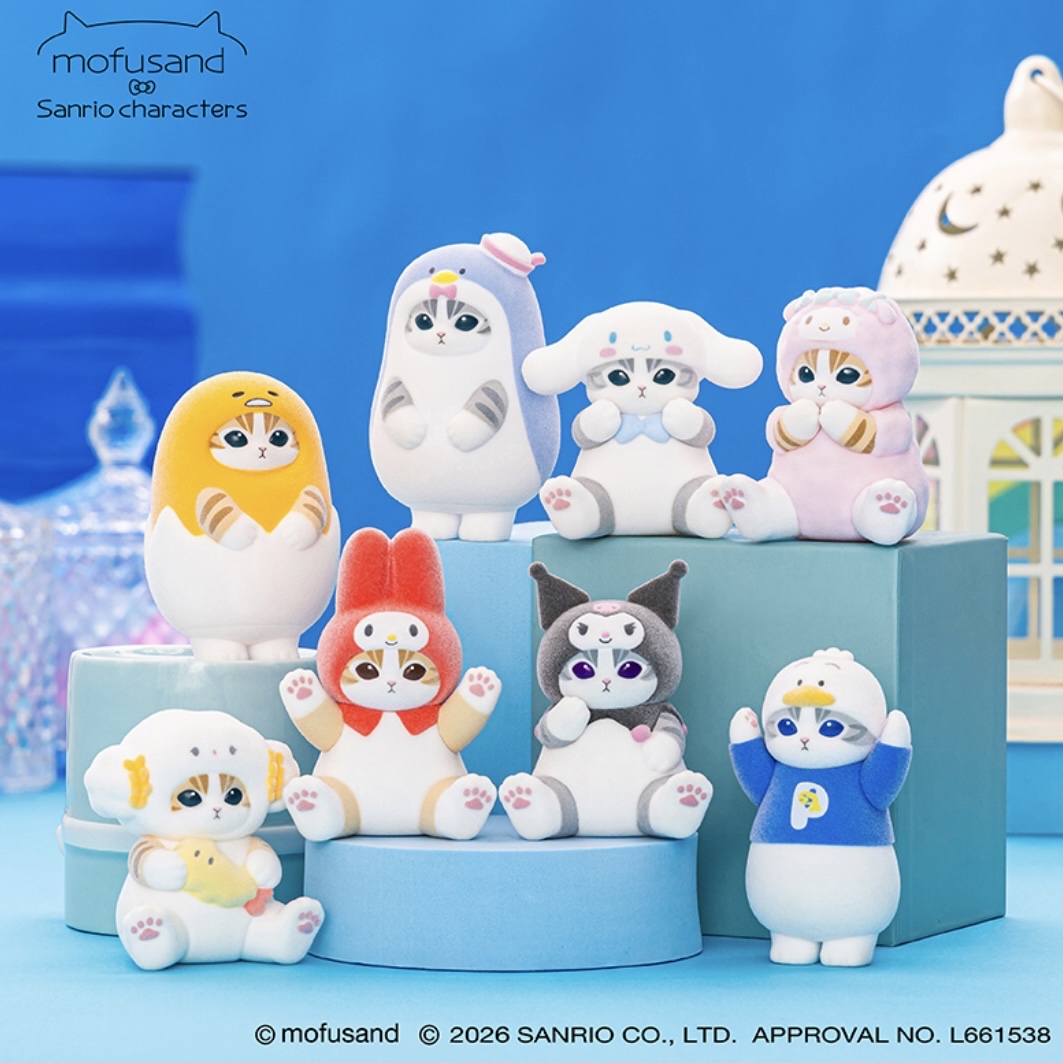 Mofusand 鯊魚貓 擺設｜預訂