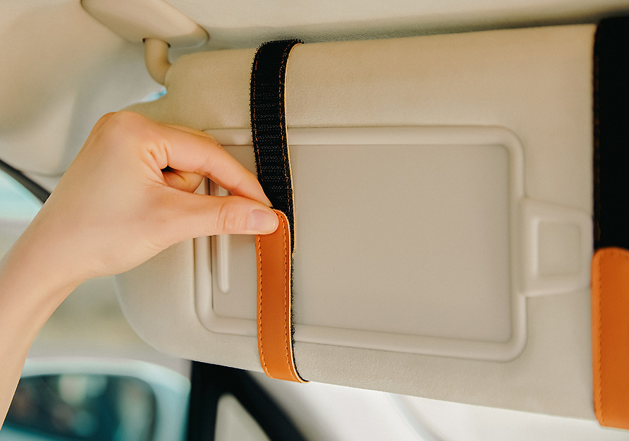 春植 車用 收納夾