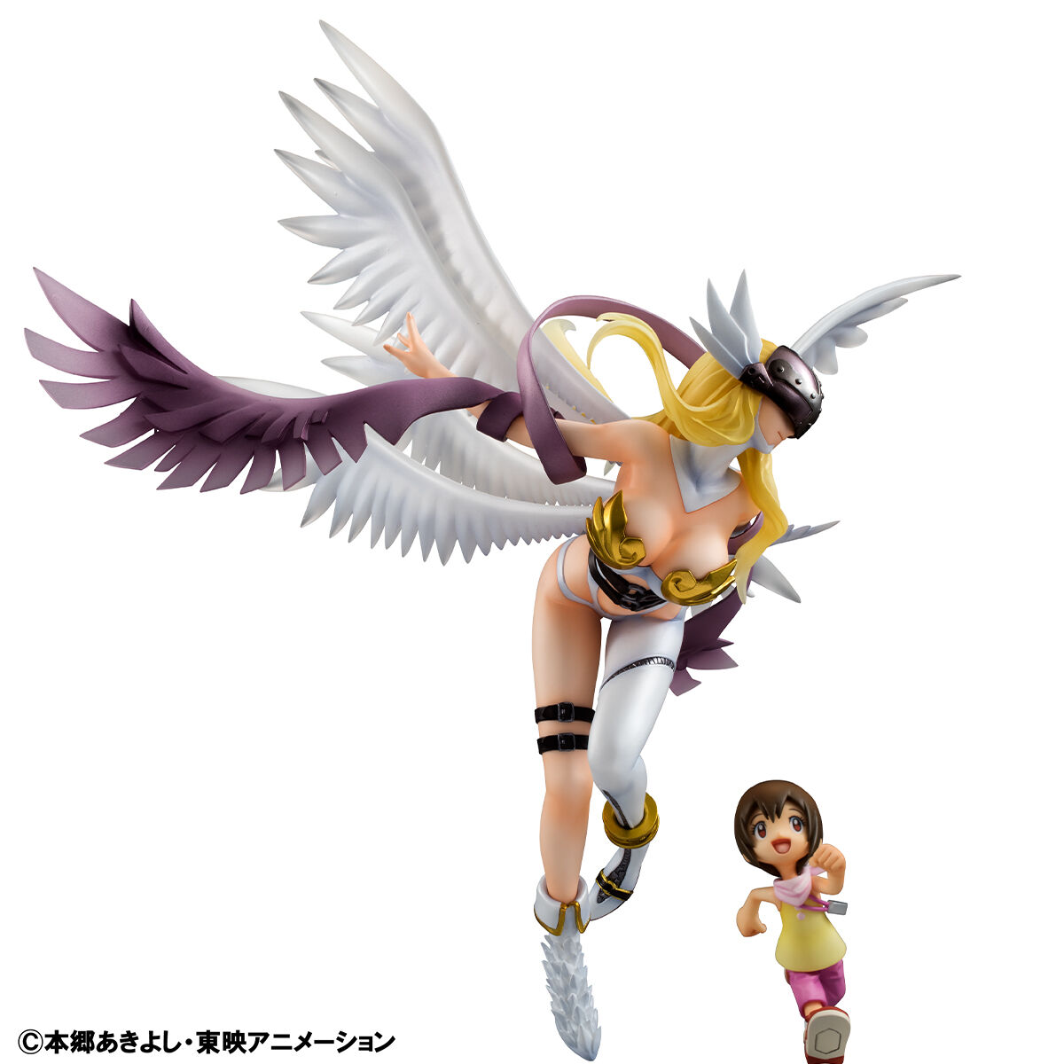 G.E.M.系列 數碼暴龍 Digimon 01大冒險 天女獸&八神光 Figure 再販 #P-DMF0037 [MegaHouse] (PRE-ORDER) [2026/08]