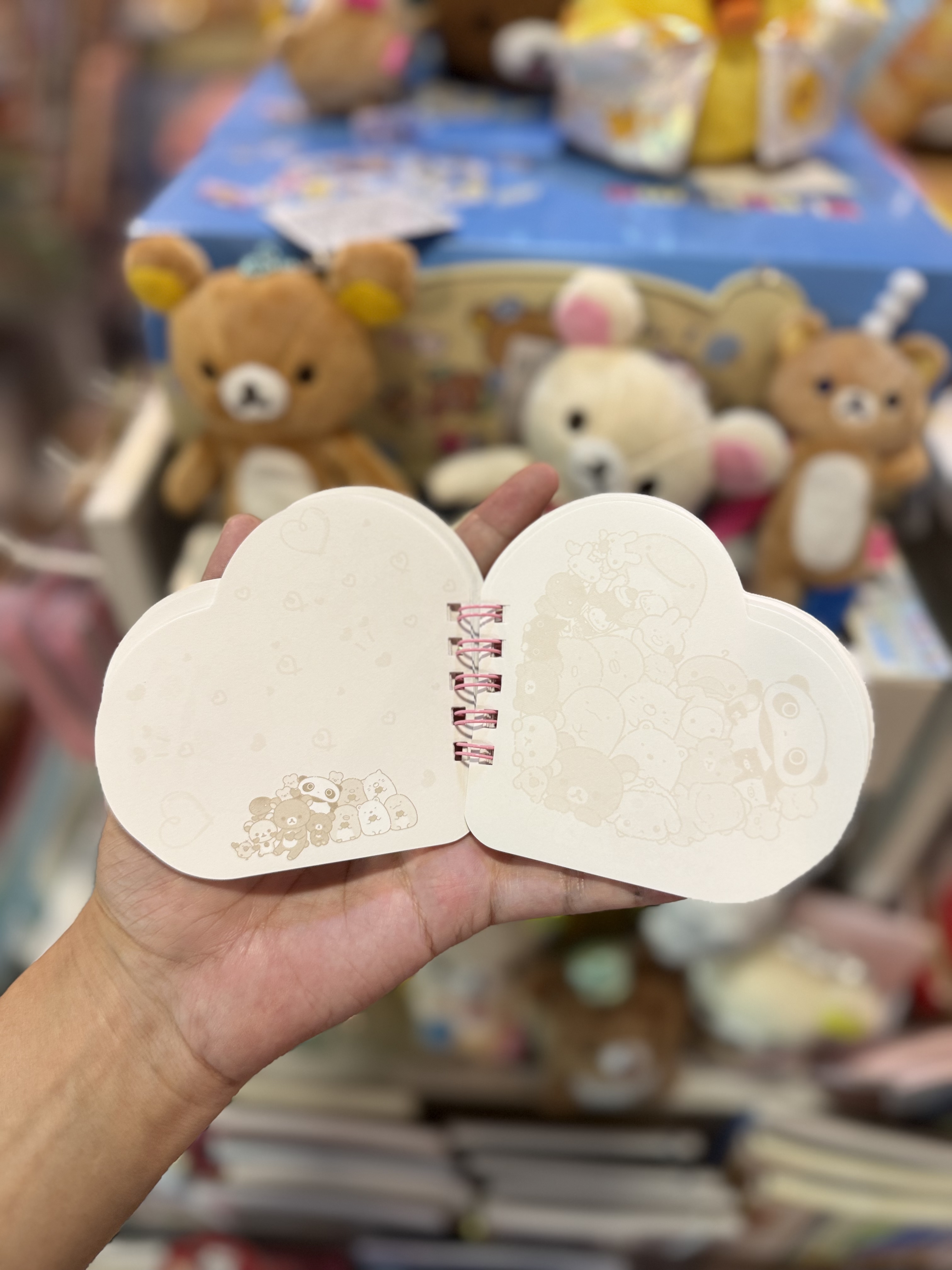 《現貨》全新San-x心心系列心型圈簿