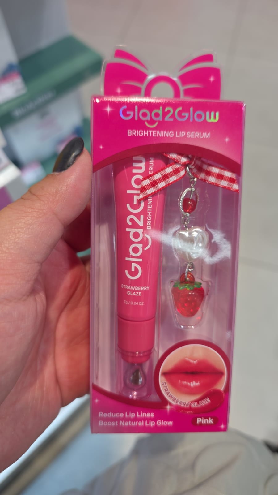 glad2glow strawberry glaze