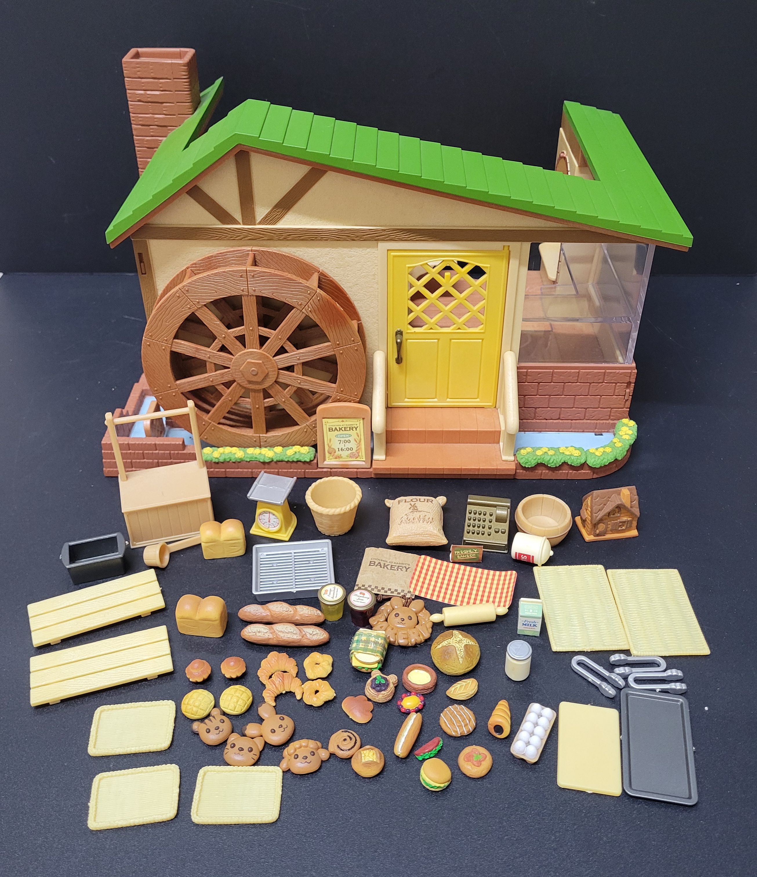 森林家族水車麵包屋C0318