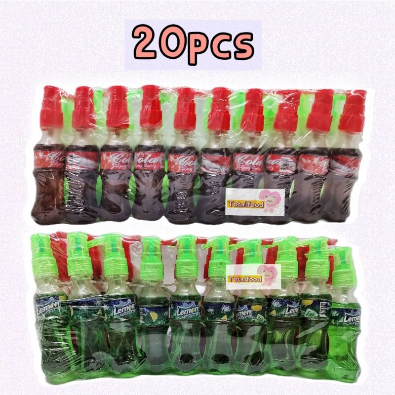 Seahorse Cola Sprite Spray Candy 20pcs (halal)