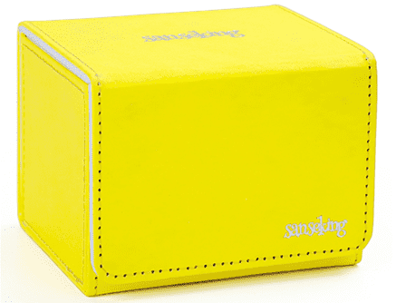 Sanseking TCG Card Game - Tyvek Deck Box Horizontal (Pink/Yellow/Purple/Sliver)