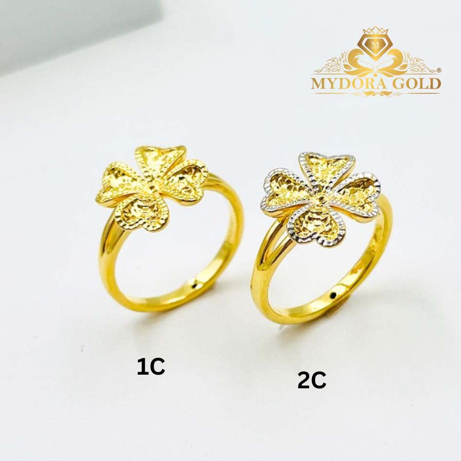 MYDORA Cincin Lucky Four In Love (5G) l EMAS 916/22K