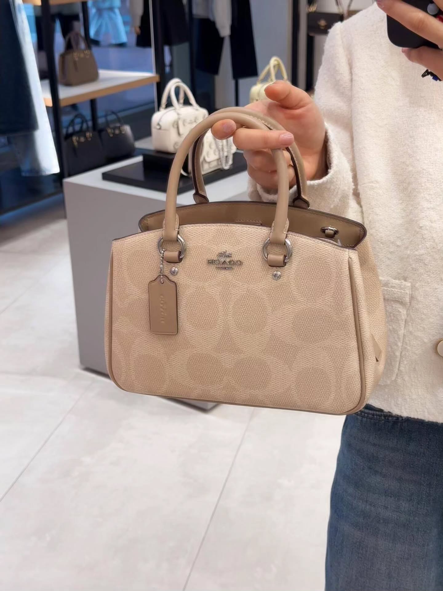 🇯🇵Coach Savannah 戴妃包