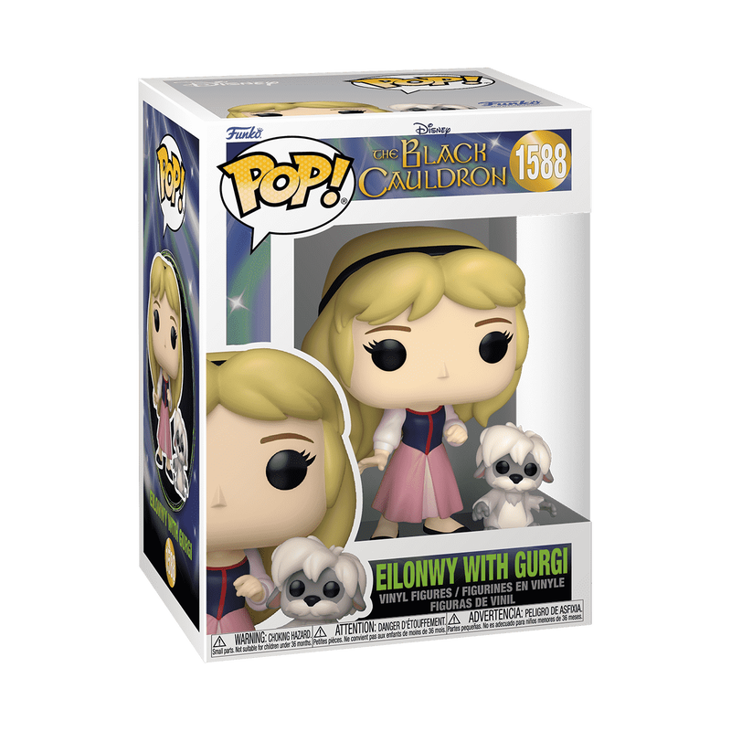 📦訂購 美國代購 Funko POP! Disney & Buddy Eilonwy with Gurgi Figure 模型