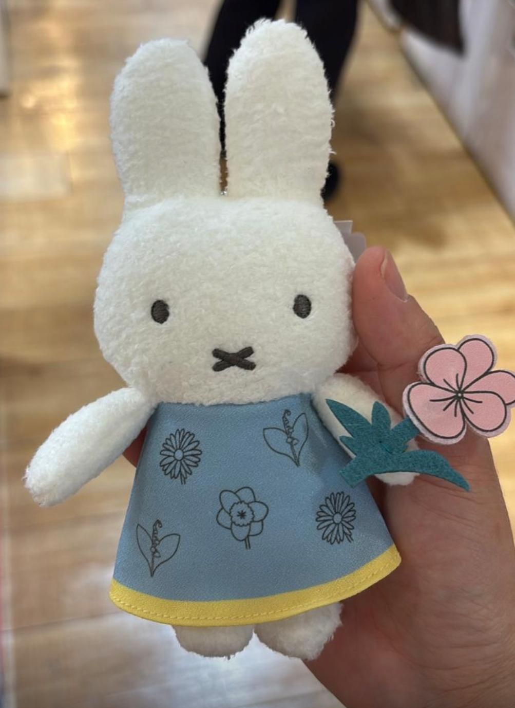MIFFY STYLE MIFFY BLOOM 公仔掛件 藍色裙