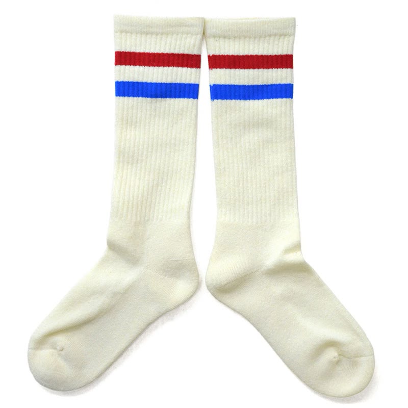 Pebbly x New England Me&Yo Stripe Sock