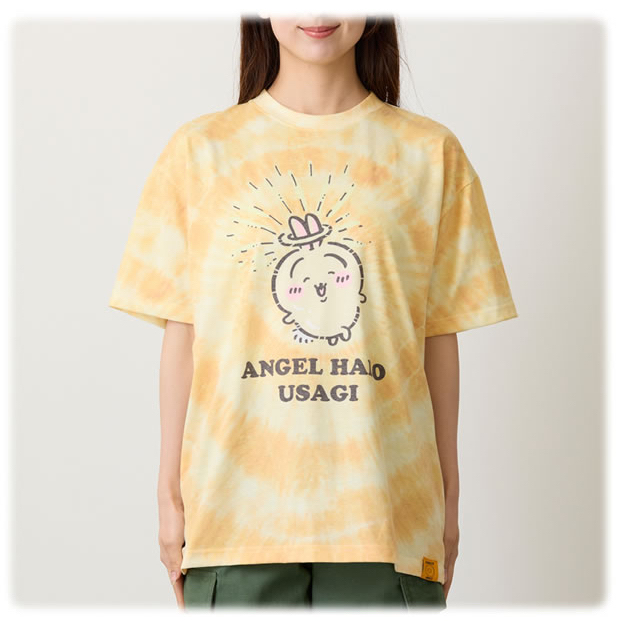🎀【預訂】 Chiikawa x Talking 扎染上衣 Yellow Usagi