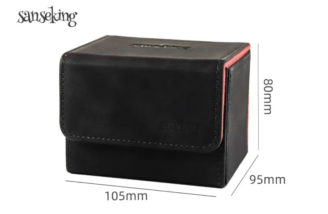 Sanseking PU Leather Deck Box 100+ Black