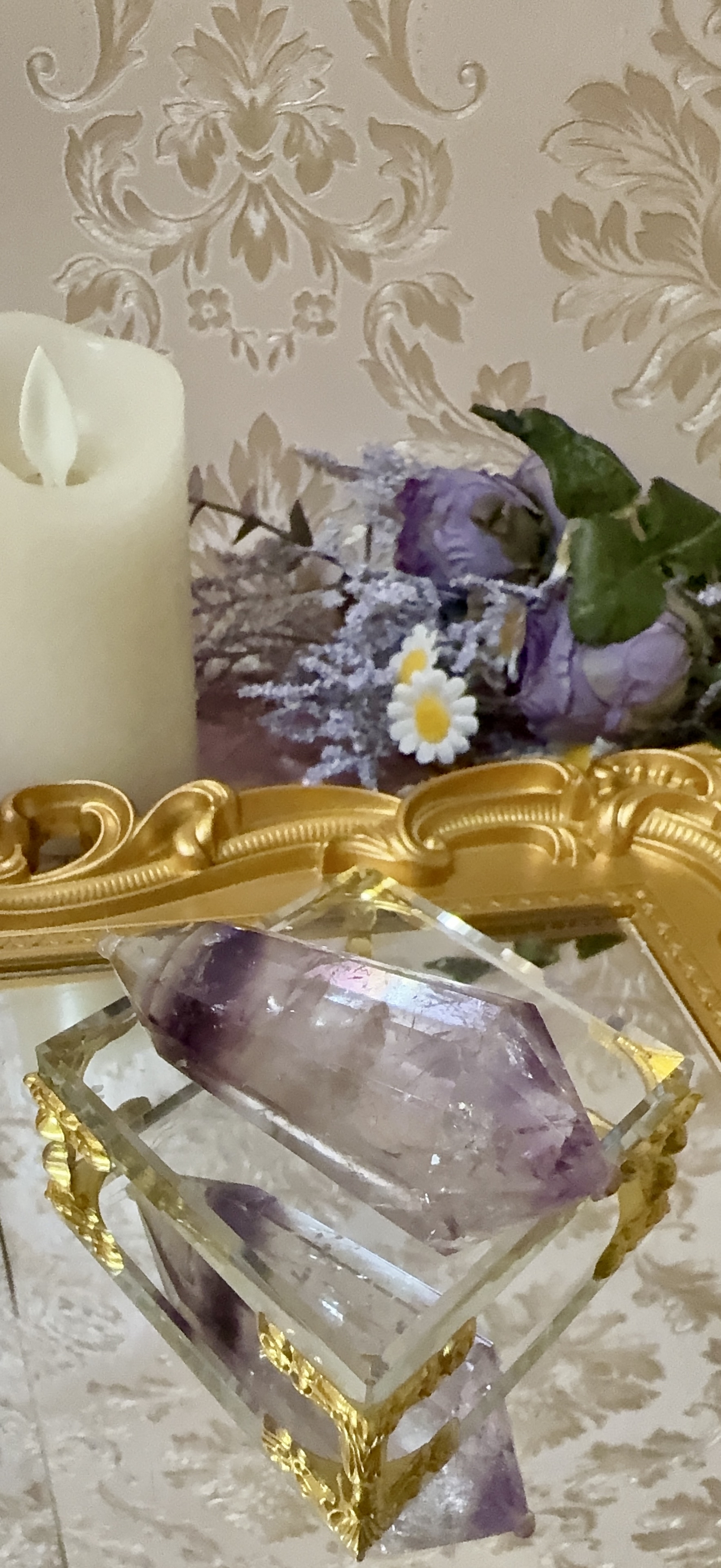 【能量權杖】巴西巴希亞 Vogel 沃格爾風格紫水晶 ‧ 雙尖療癒能量石 🔮