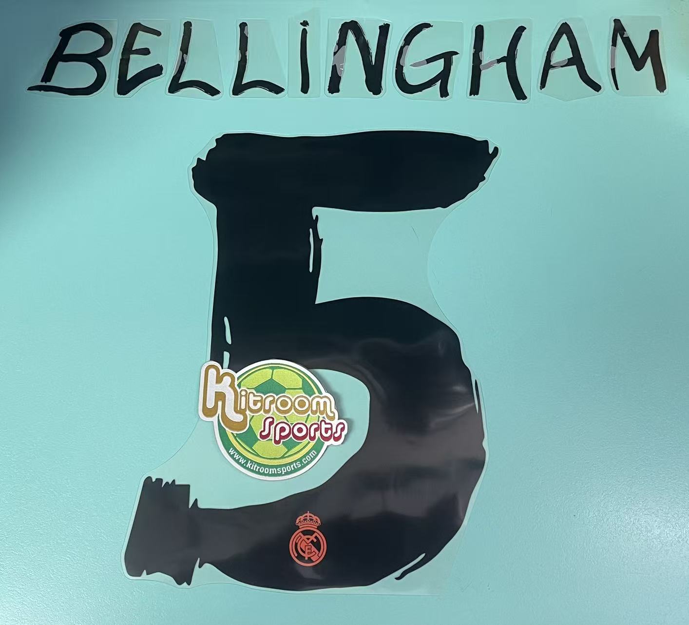 2023-24 Real Madrid Y3 Orange Nameset #5 BELLINGHAM