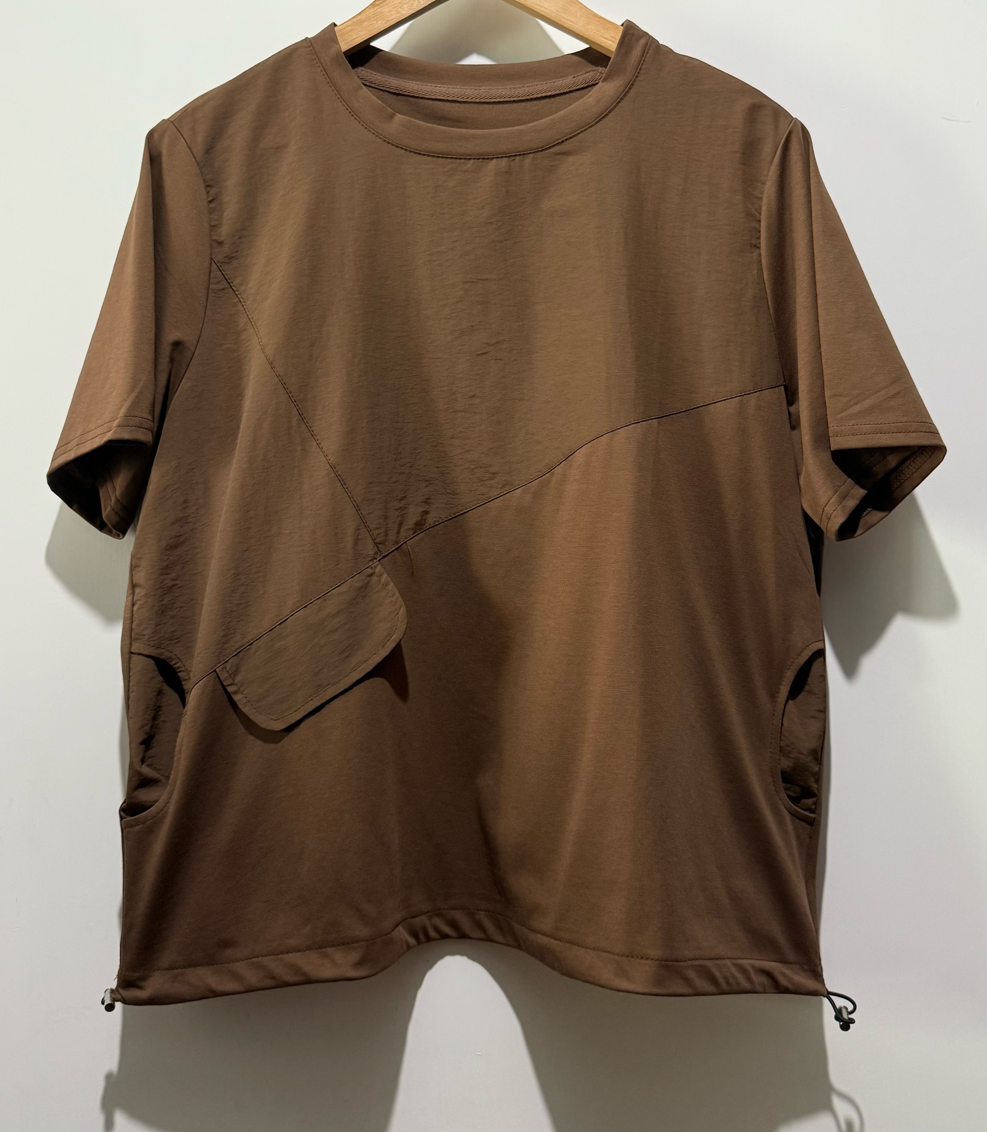 #2098 束帶拼布Top