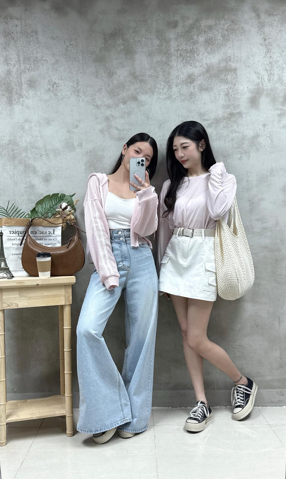 E01 運動風雙拉鏈網外套