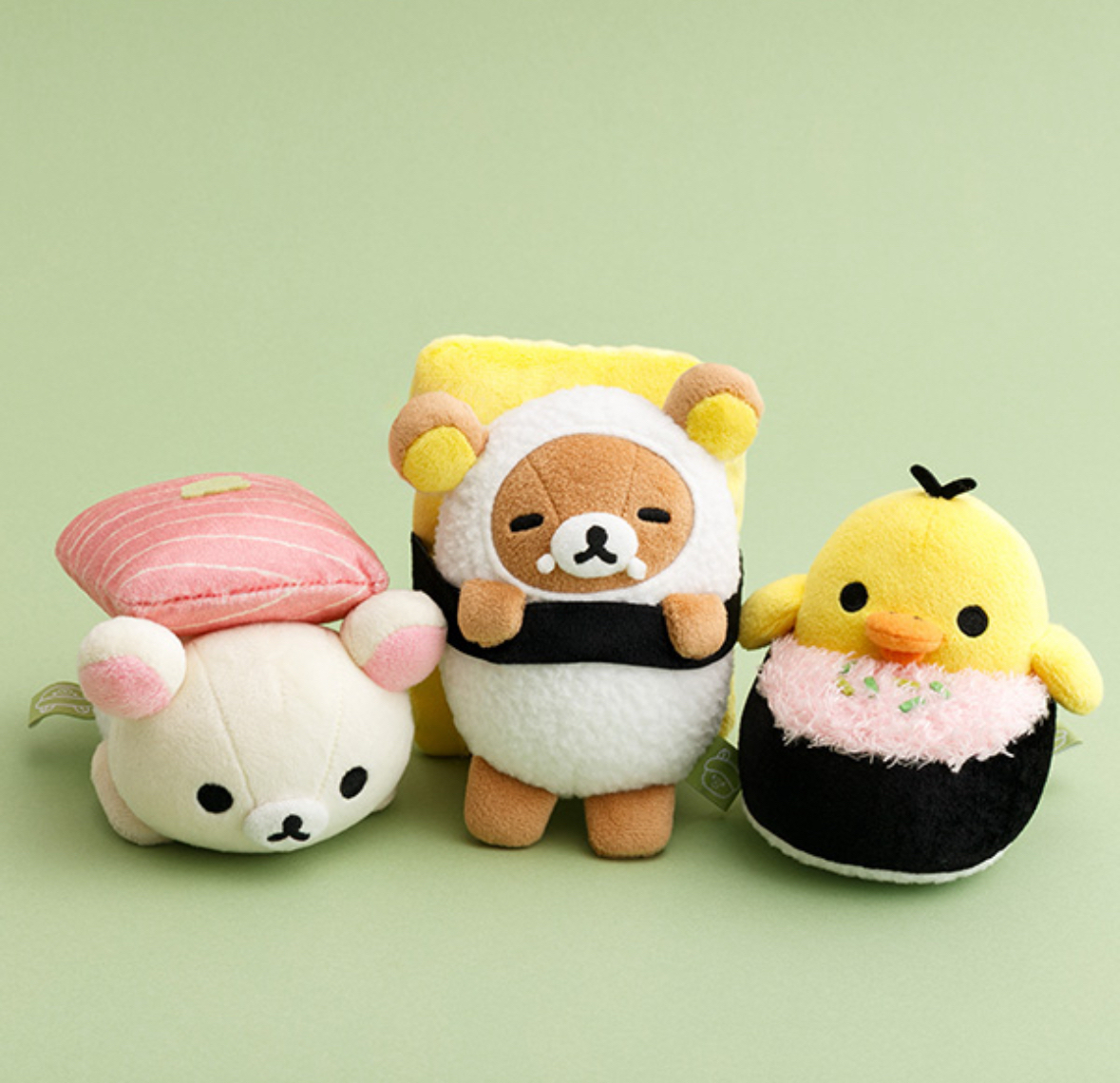 鬆弛熊 受注限定 壽司公仔套裝｜現貨