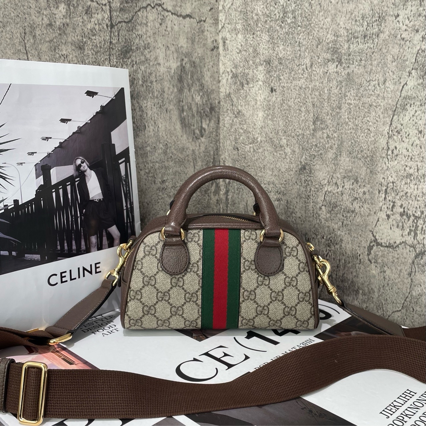 【預訂貨品】Gucci Ophidia 老花相機包