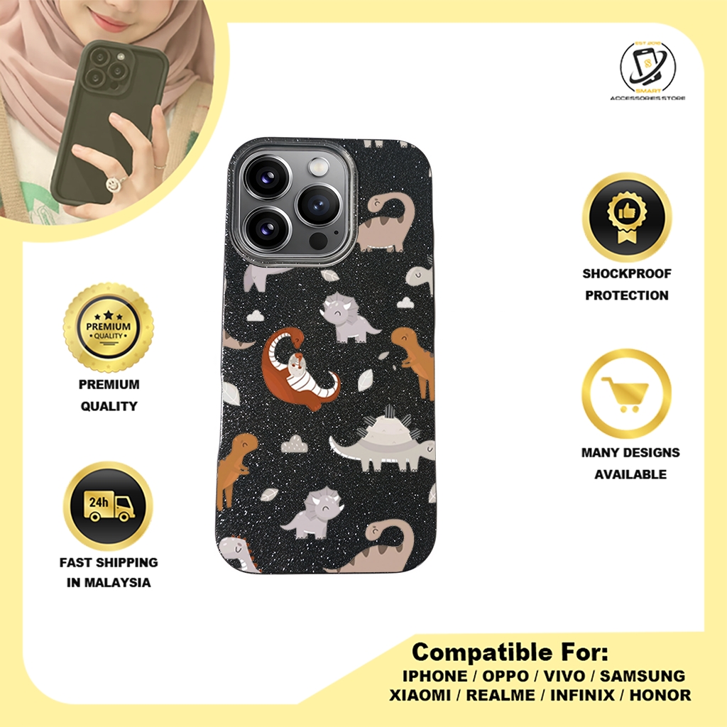 BLING CASE PHONE FOR IPHONE - DESIGN DINASOUR A