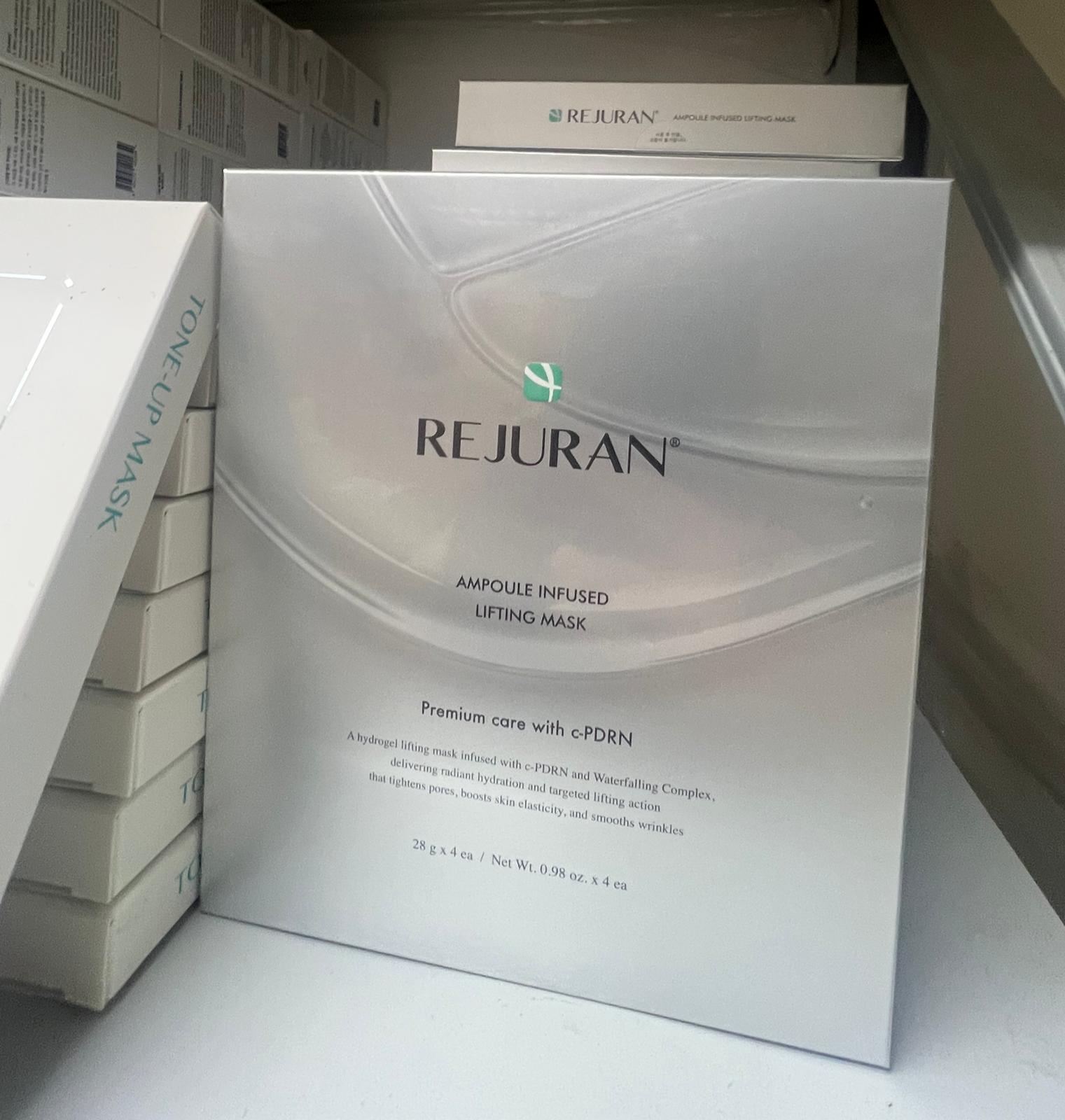 🇰🇷 REJURAN 高效安瓶提拉緊致水凝面膜 （4片/盒）