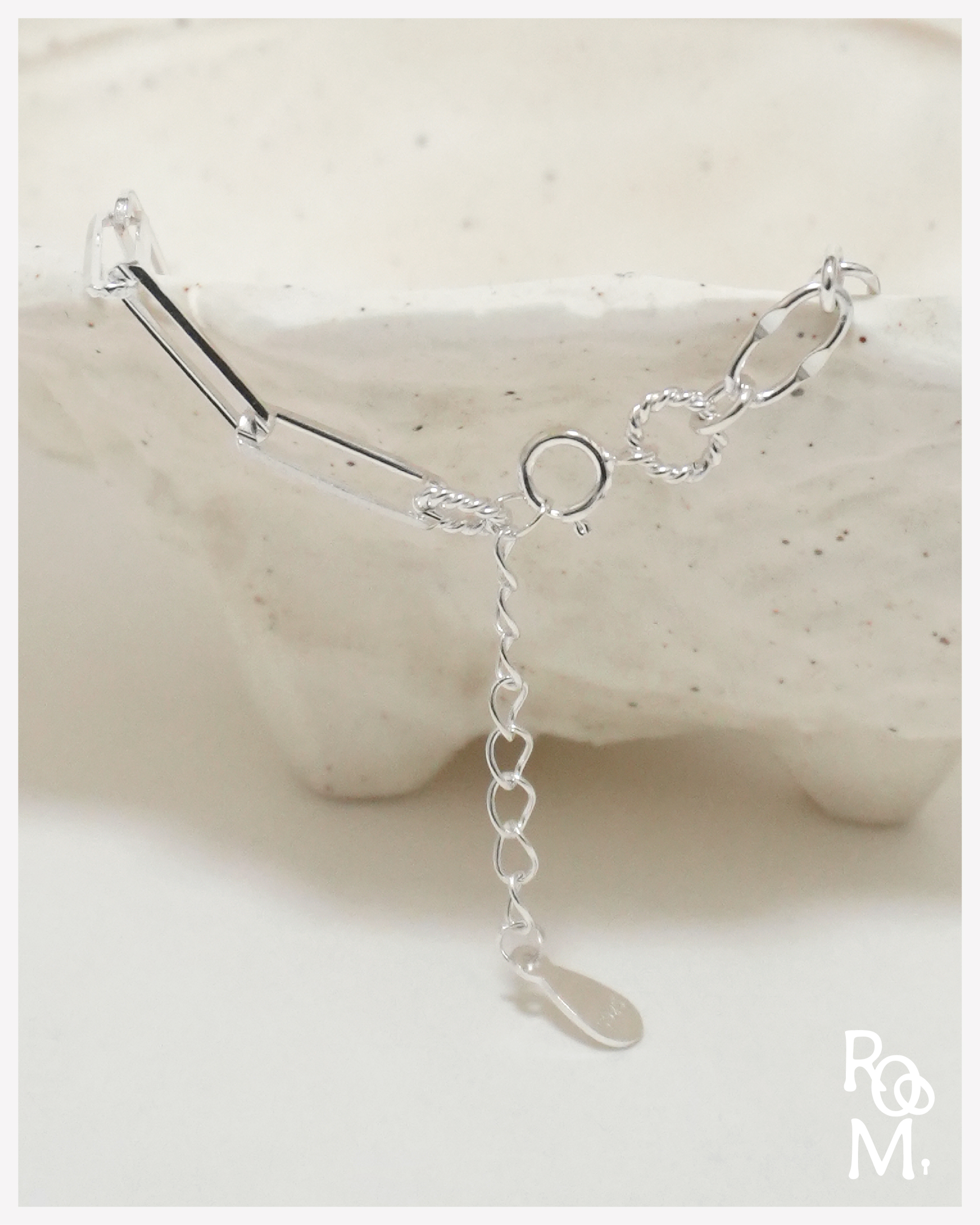 Iridescent Heart Opal Bracelet