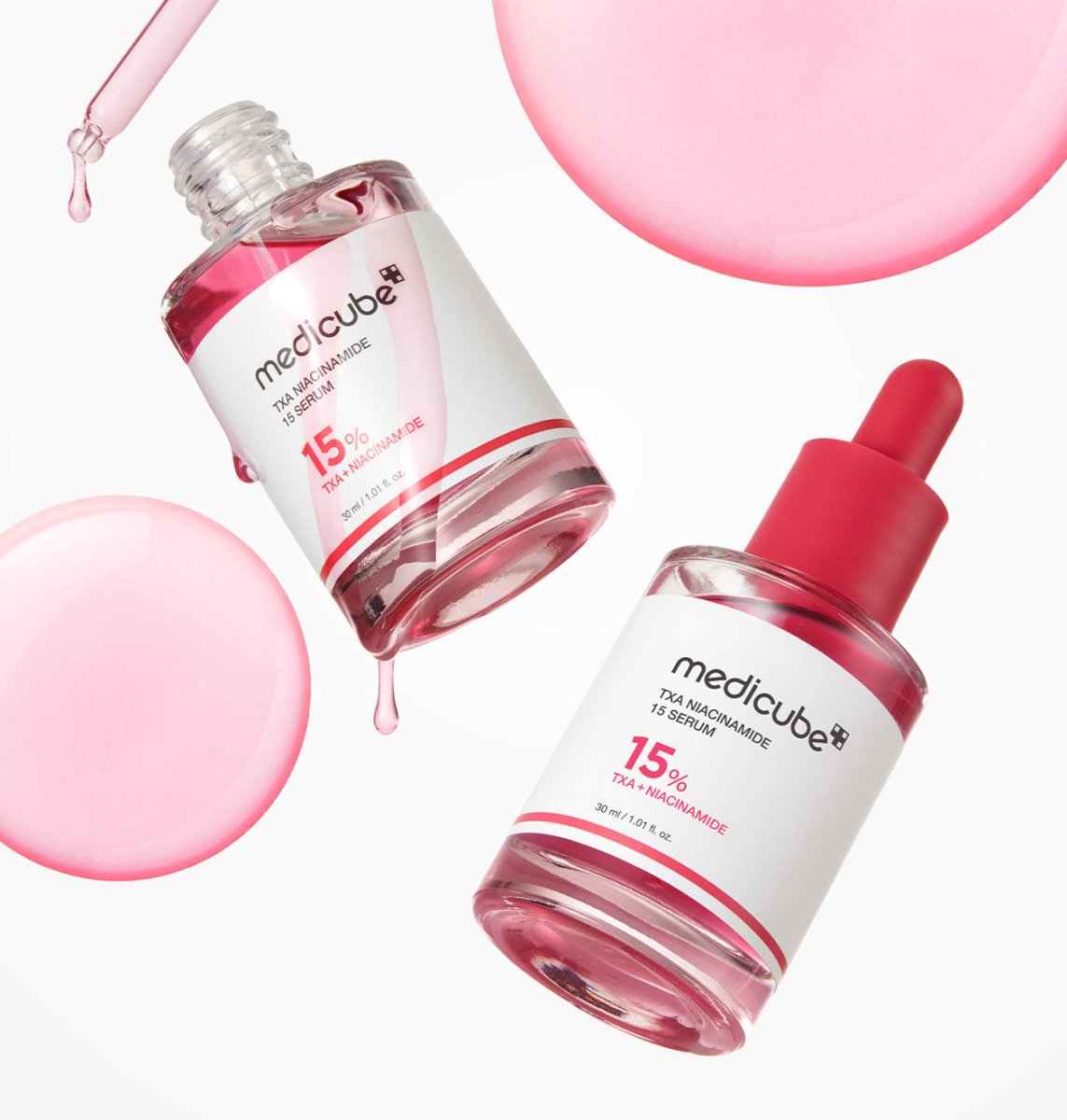 韓國 🇰🇷 Medicube 15% TXA + 煙酰胺煥亮精華液 (TXA Niacinamide 15 Serum)。 ✅ 現貨 ✅ ‼️ 售完即止‼️