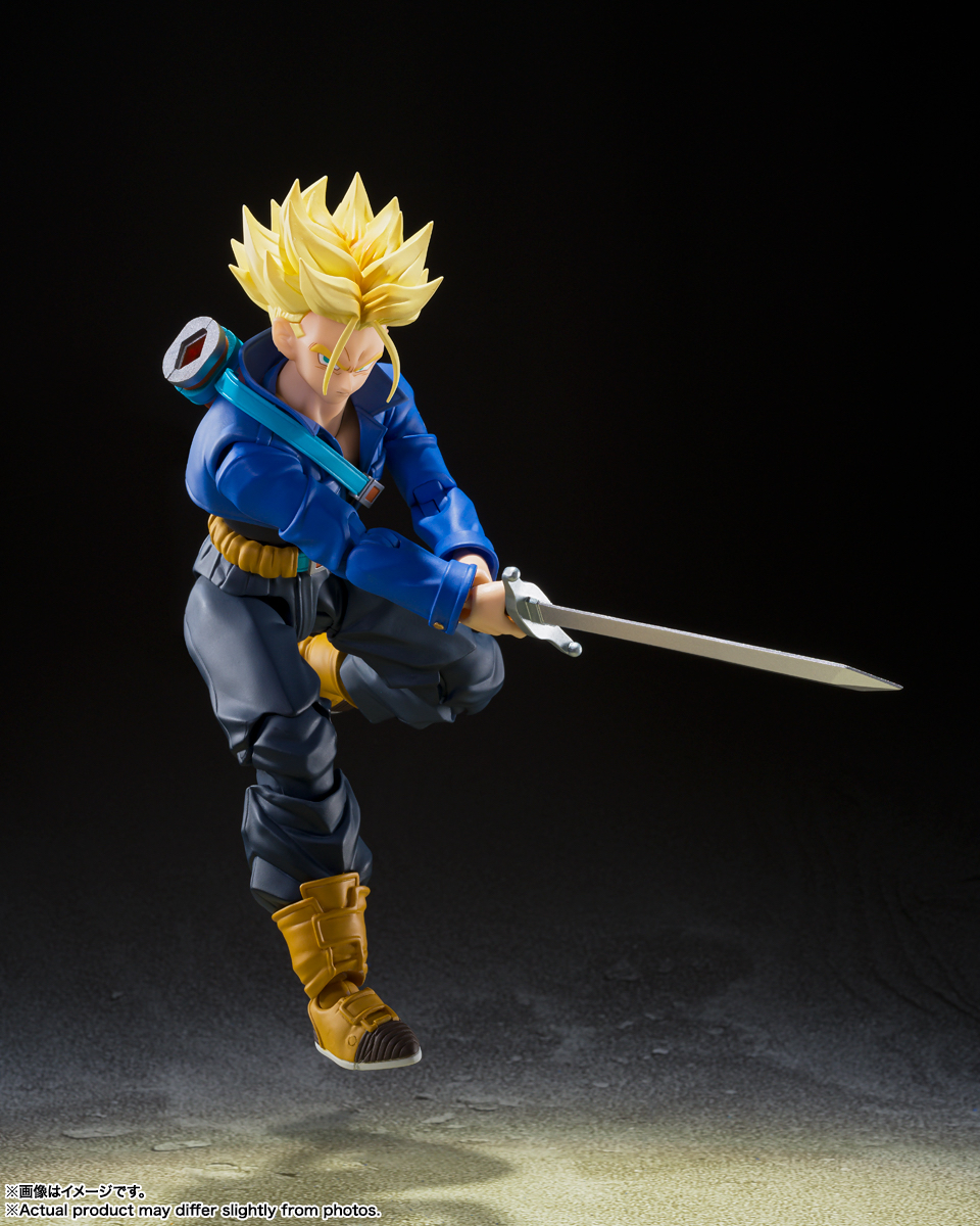  《新版》龍珠Z S.H.Figuarts 超級撒亞人 杜拉格斯（未來的少年ver.）可動figure