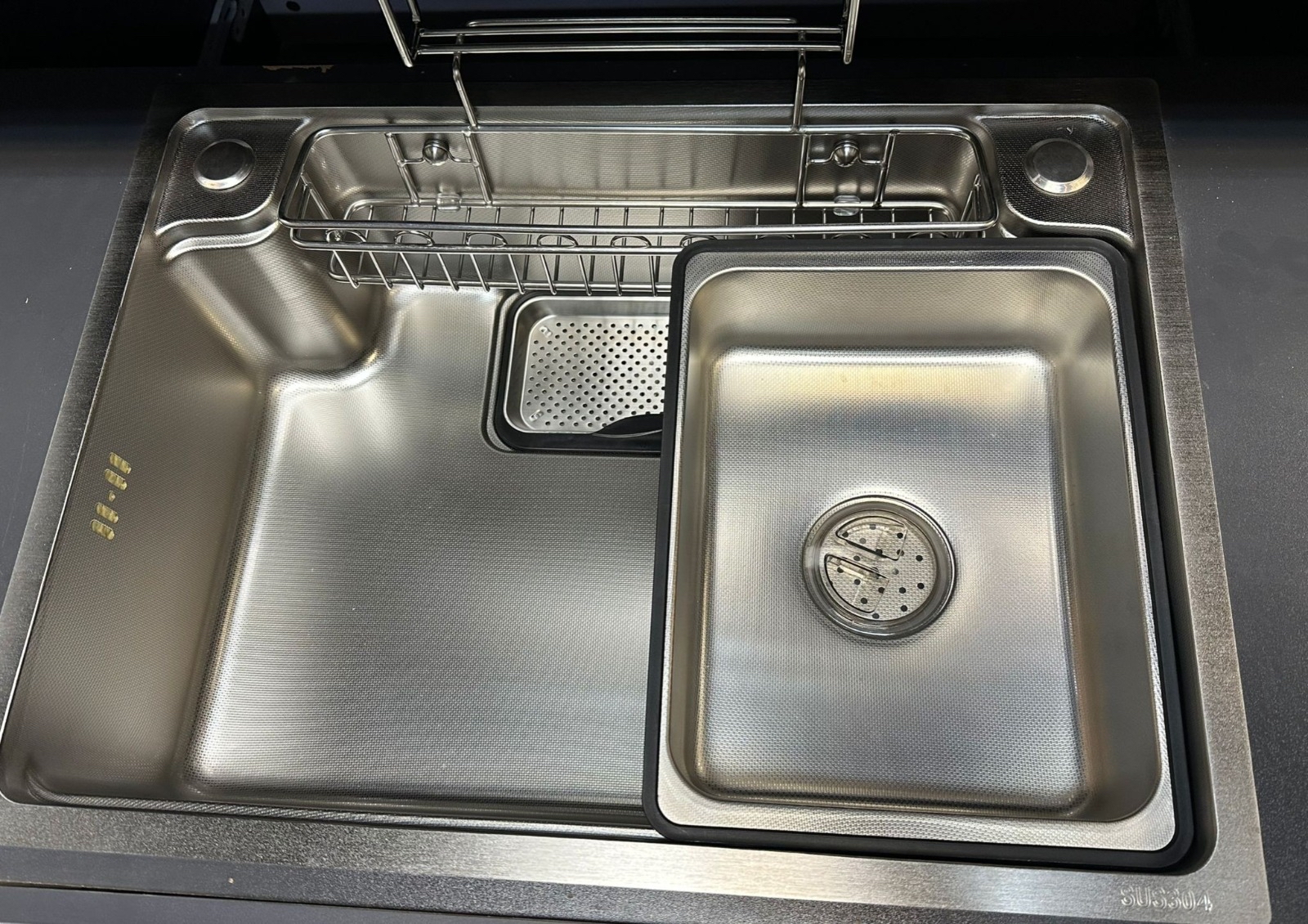 Well Bloom Italy不銹鋼枱上枱下兩用多功能日式鋅盤 (WBJ6045WL) 600mm x 450mm 