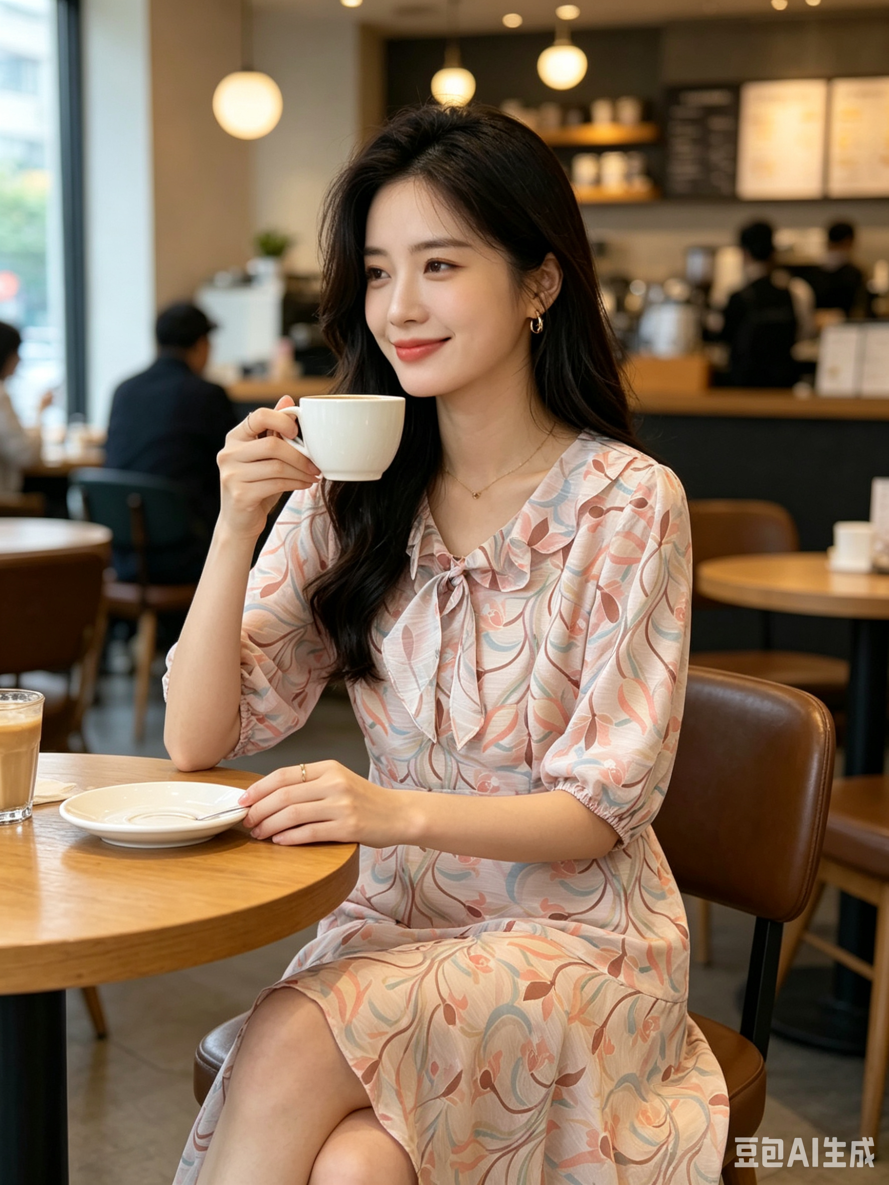 Special Printed Classic Dress
