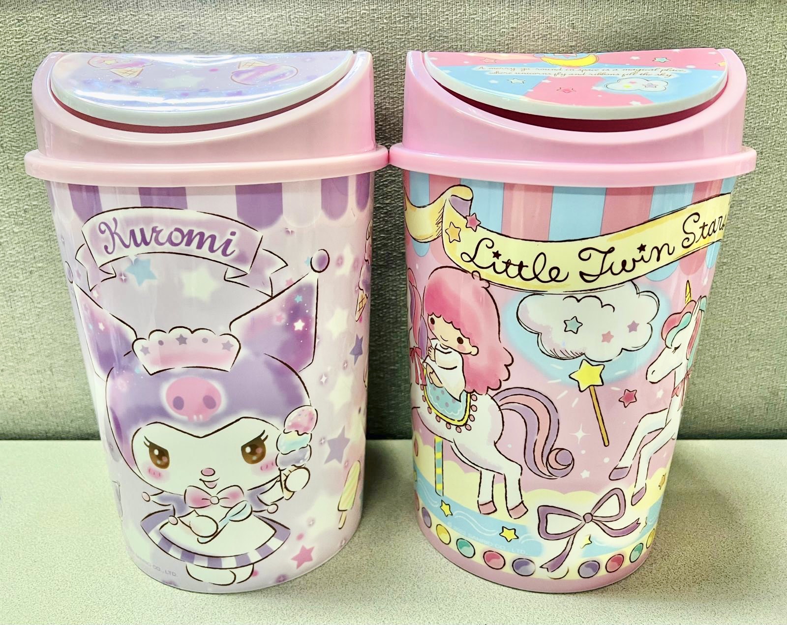 🇹🇭泰國直送 Sanrio卡通 推蓋垃圾桶