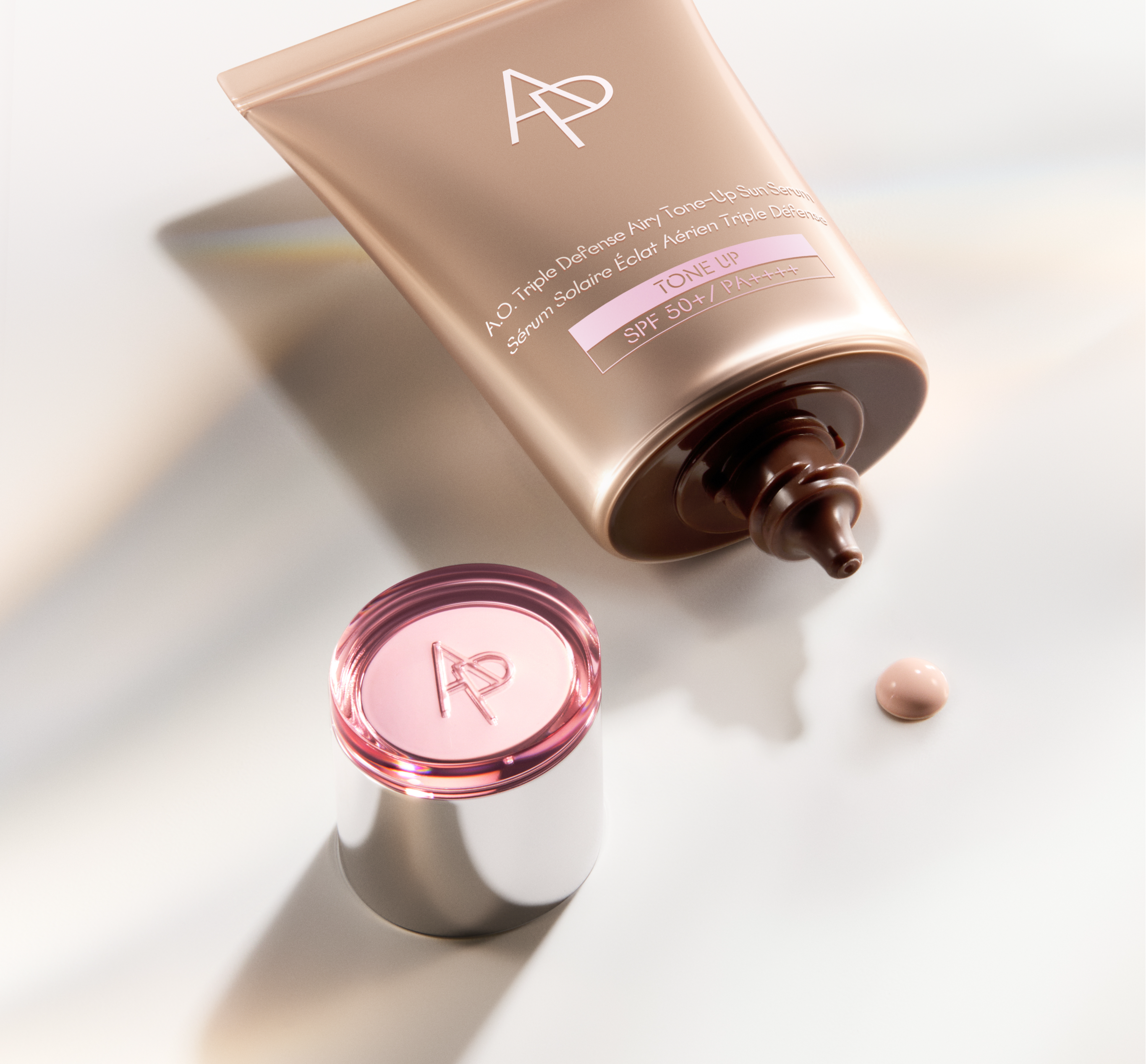 AP BEAUTY A.O. 三重防護輕感防曬精華 Triple Defense Airy Tone Up Sun Serum SPF50+ / PA++++ 40ml