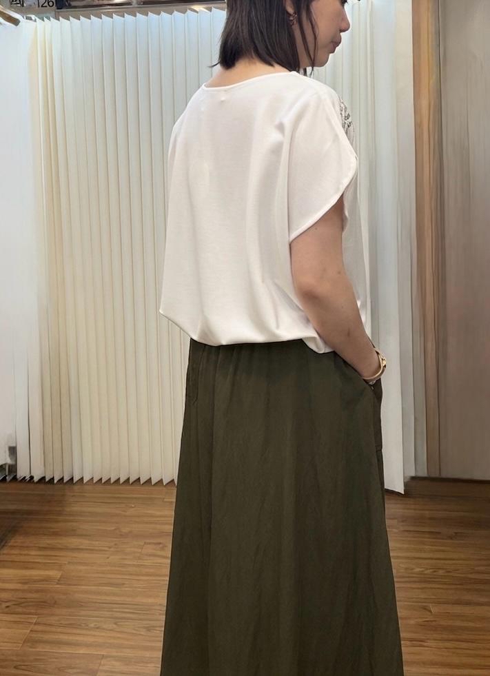 膊頭英文字連閃石衫 M764 842351289