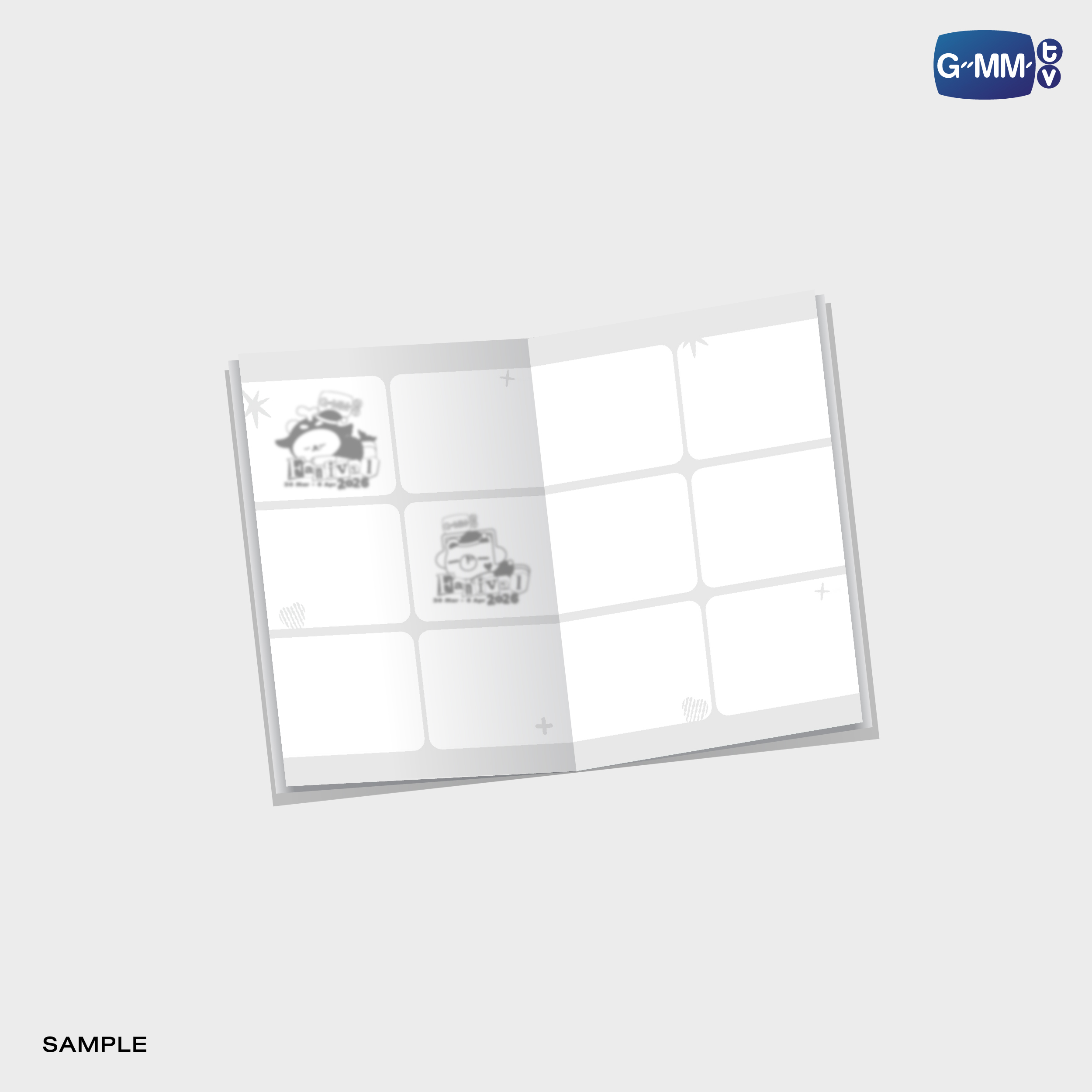GMMTV STAMP PASSPORT (BLUE VER.)