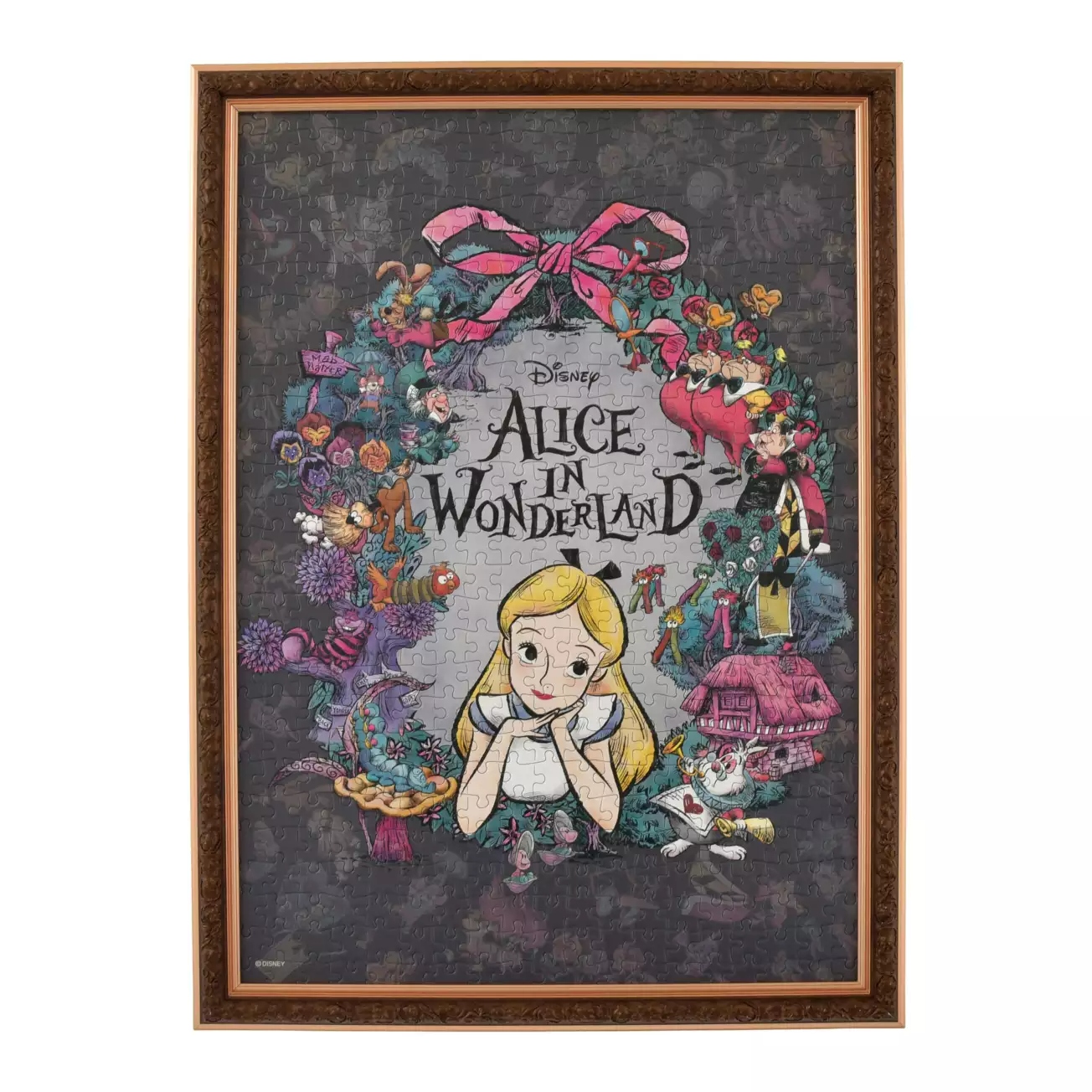 🌸 【預訂】夜光Puzzle(500pcs) - DISNEY ALICE IN WONDERLAND 75TH ANNIVERSARY
