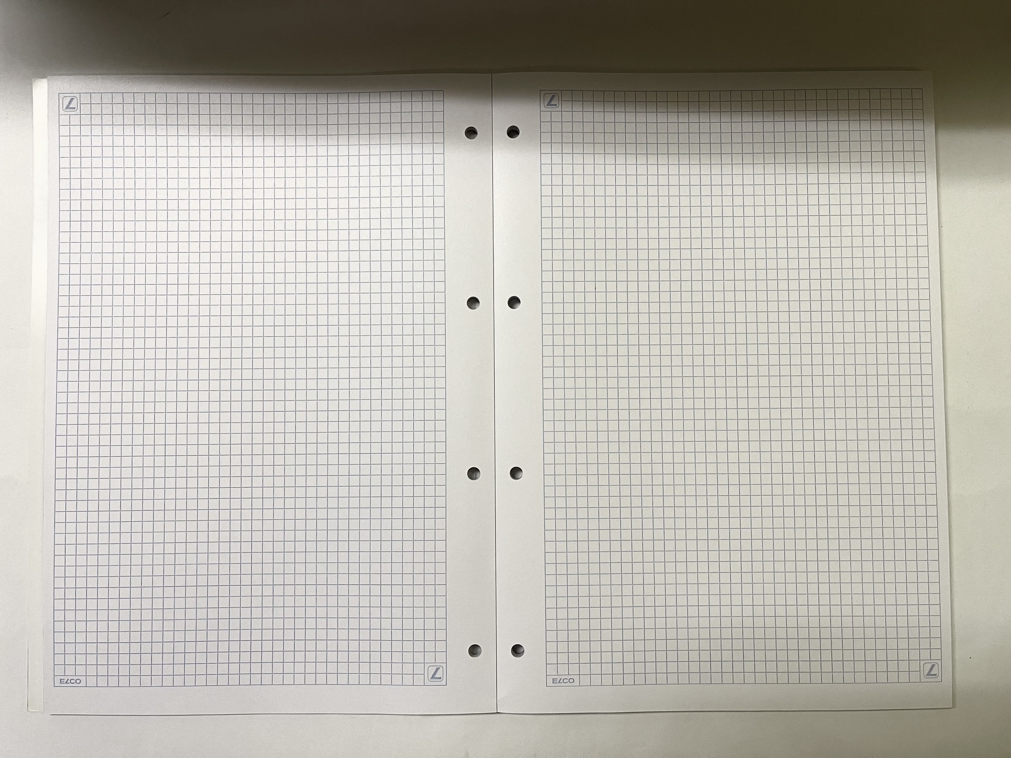 ELCO 瑞士艾奧柯牌Office系列 100gsm A4 5mm格仔 筆記簿 / 速記簿 