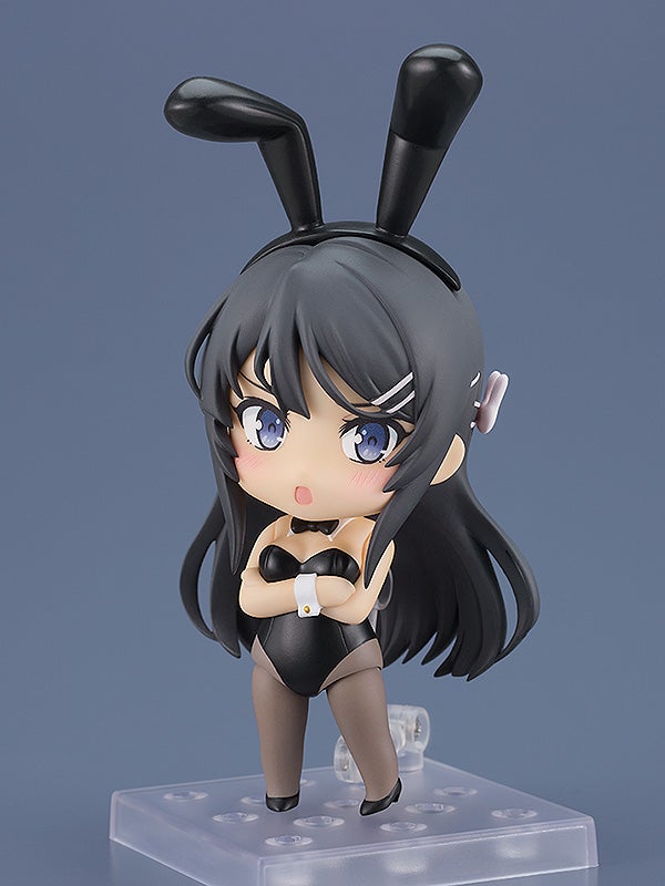 (預訂訂金 $100) (總價 $305) GSC Nendoroid 2417 青春豬頭少年不會夢到兔女郎學姊 櫻島麻衣 兔女郎Ver. 黏土人 (再版) (行版) Mai Sakurajima