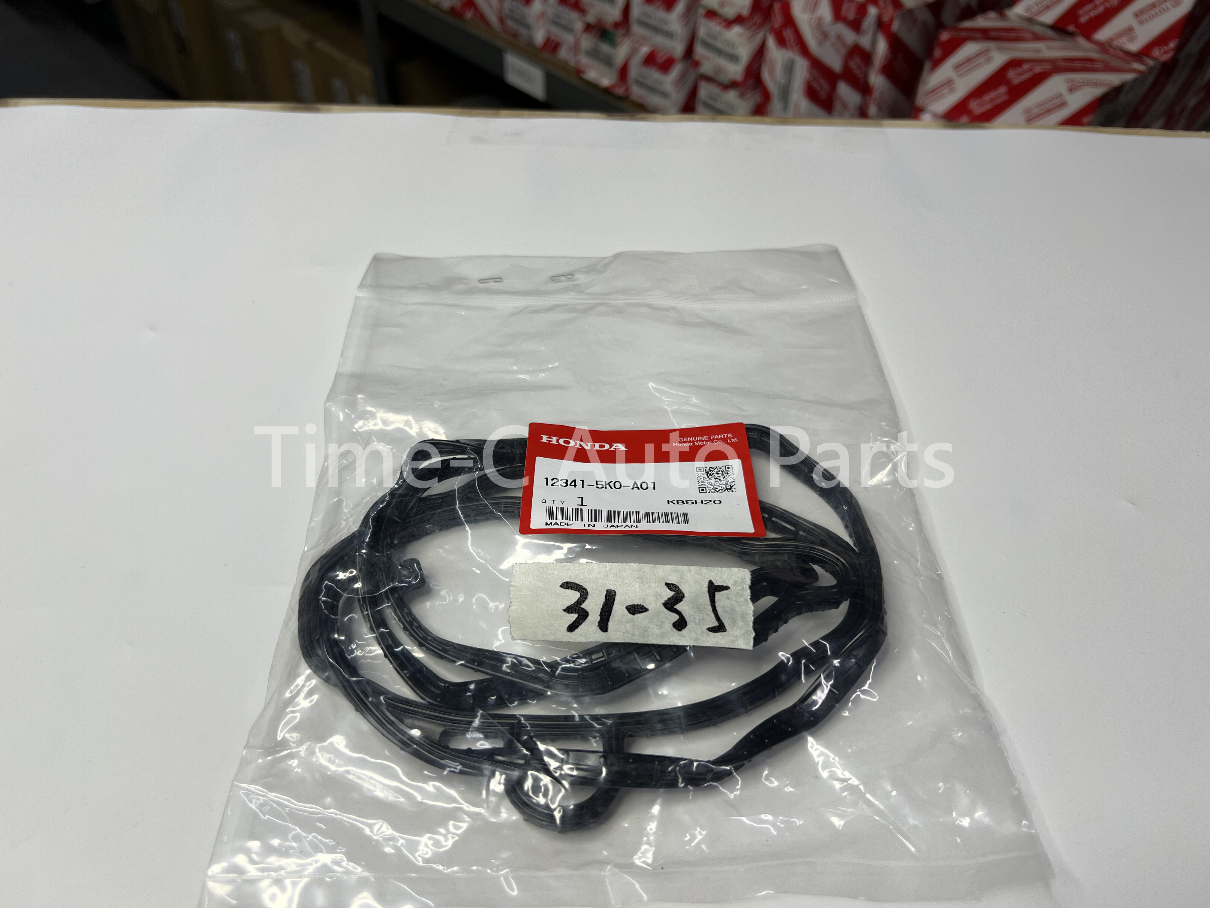 哇奴蓋膠邊 12341-5K0-A01 - Honda Stepwgn