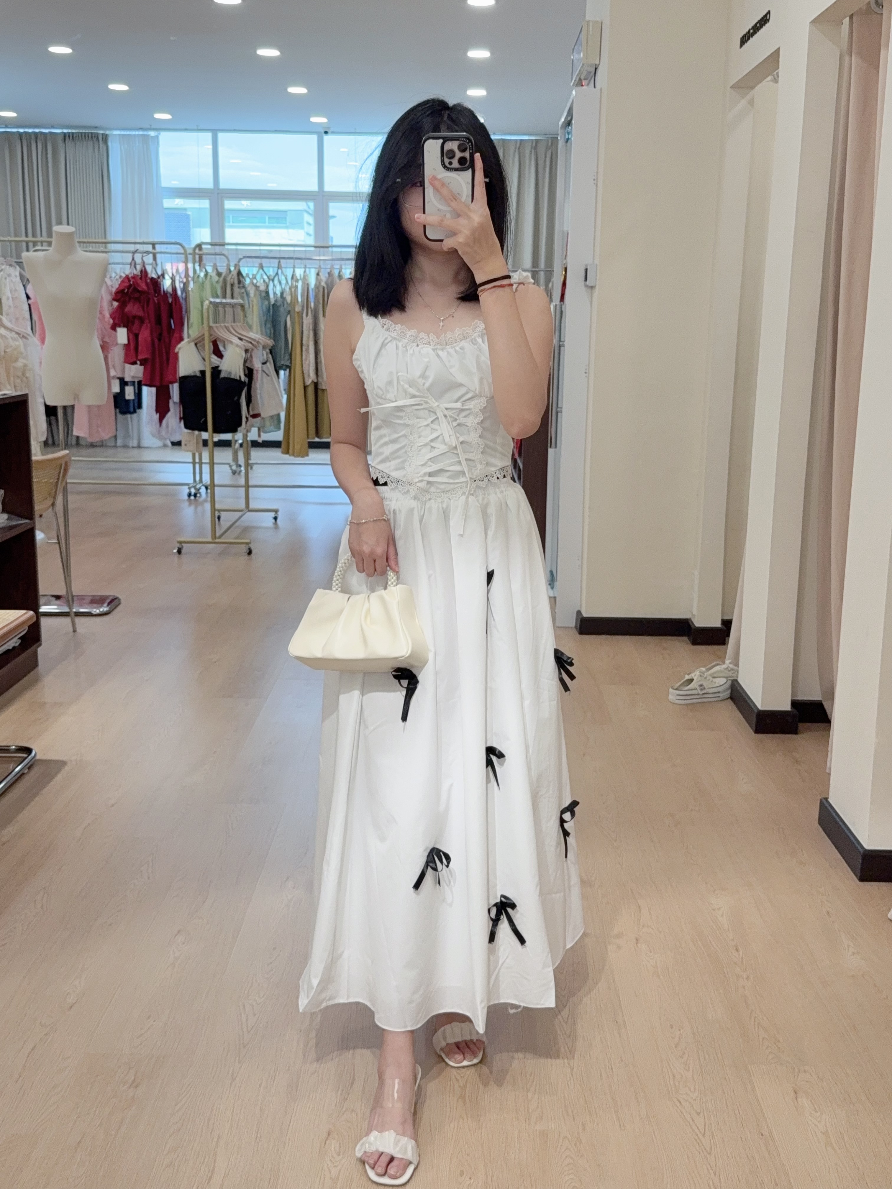 368泡泡袖两件套