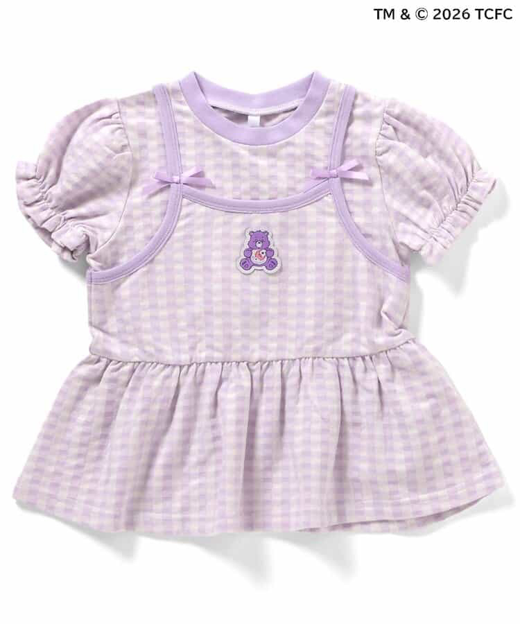 🇯🇵預訂 日本直送🇯🇵Apres les cours x Care Bears系列三色人物貼花吊帶短袖層疊上衣