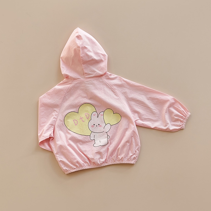 26S/S🌸DTD軟萌愛心氣球系列-輕薄防風外套