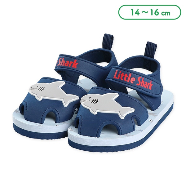 🇯🇵預訂 日本直送🇯🇵鯊魚圖案藍色EVA涼鞋