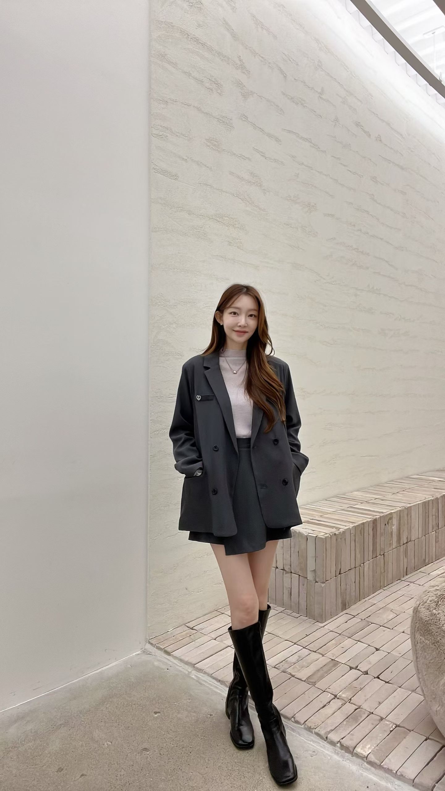 ❤️FV09 心心LOGO男友西外 (3色)