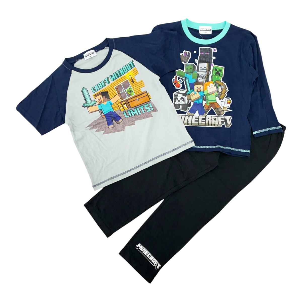 🆕【⭐訂購⭐】  日本直送🌀#Minecraft 家居服套裝 (1套3件)［2款選］🌀[PLCA-0219] [260421]