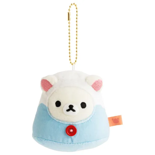 日本直送~新款鬆弛熊富士山掛飾公仔