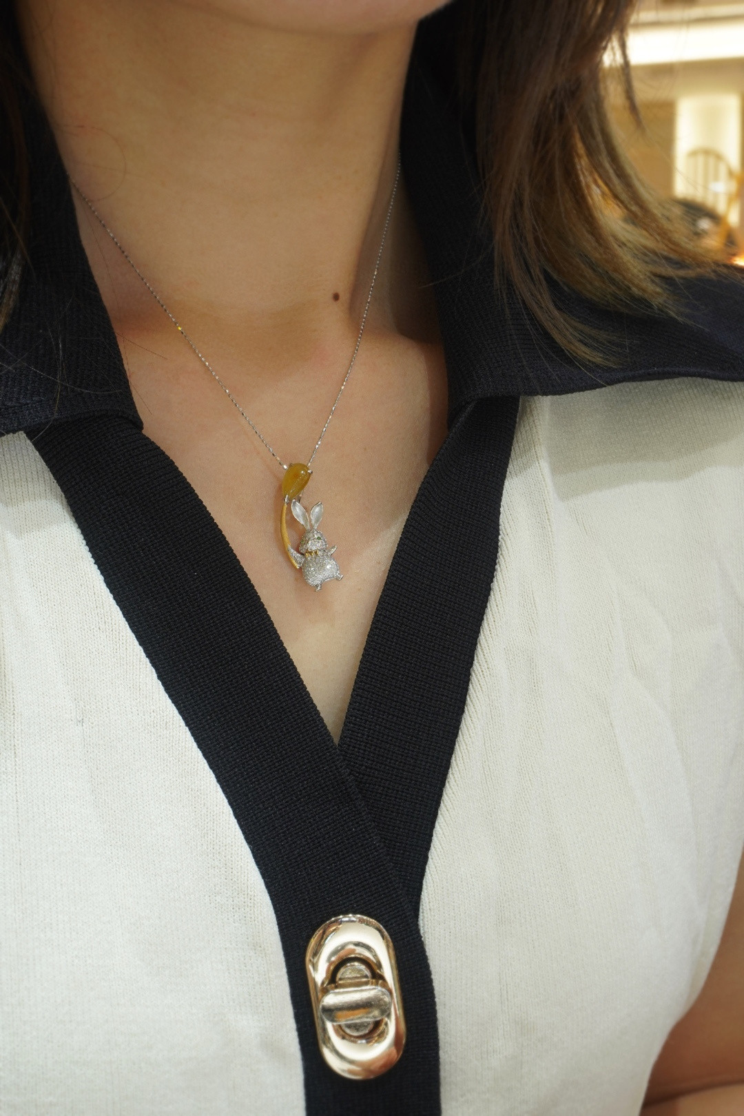 pt 緬甸翡翠鑽石吊墜